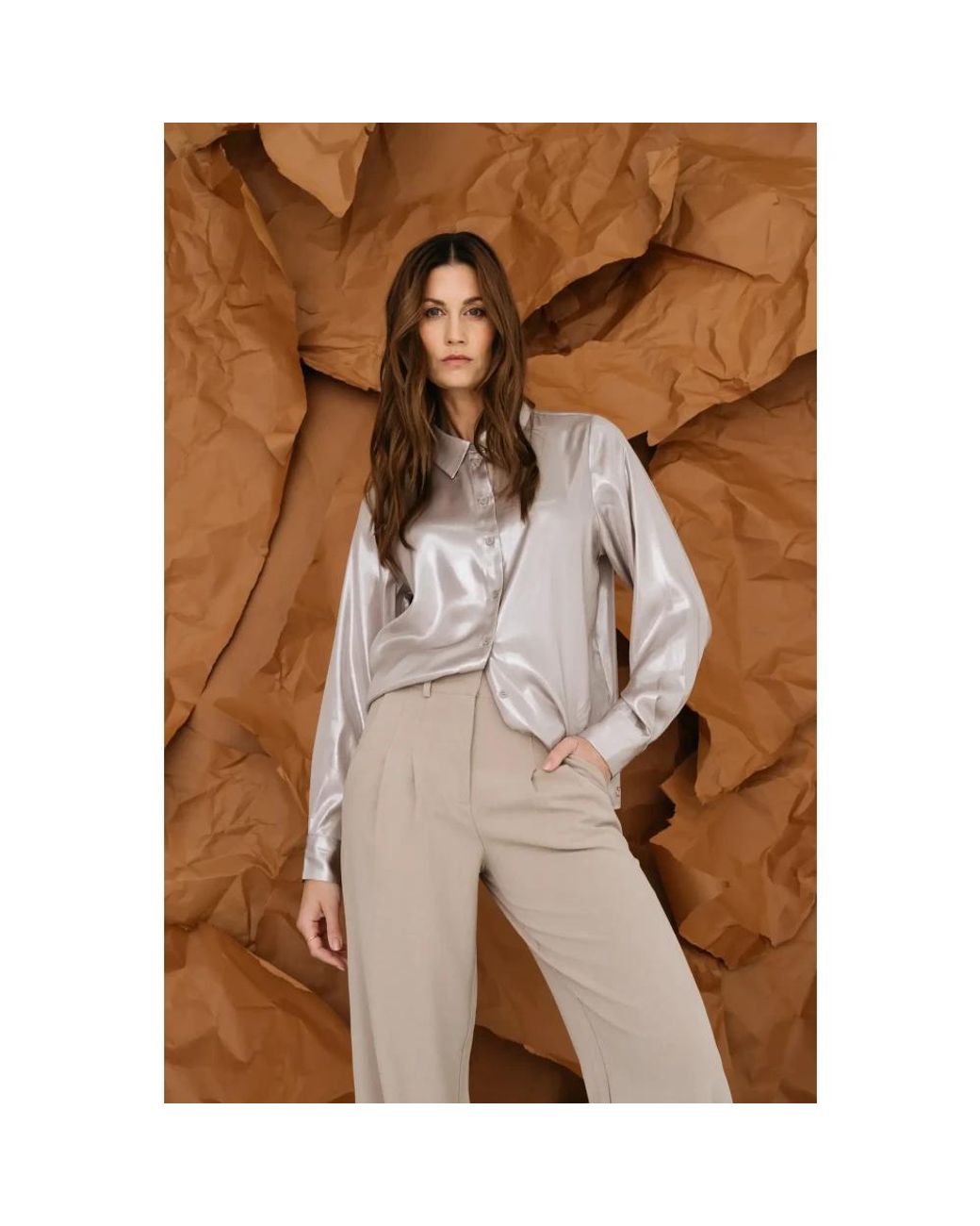 Shirts Maicazz en coloris Gray
