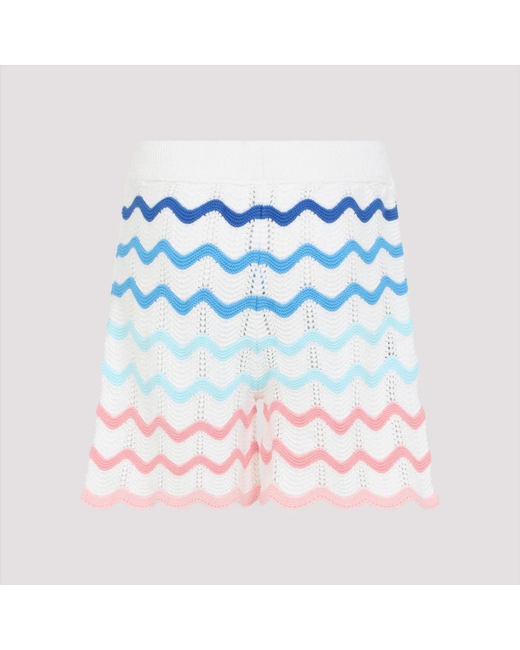 Casablanca Blue Short Shorts for men