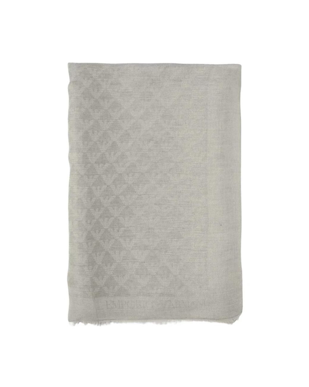 Emporio Armani Gray Scarves