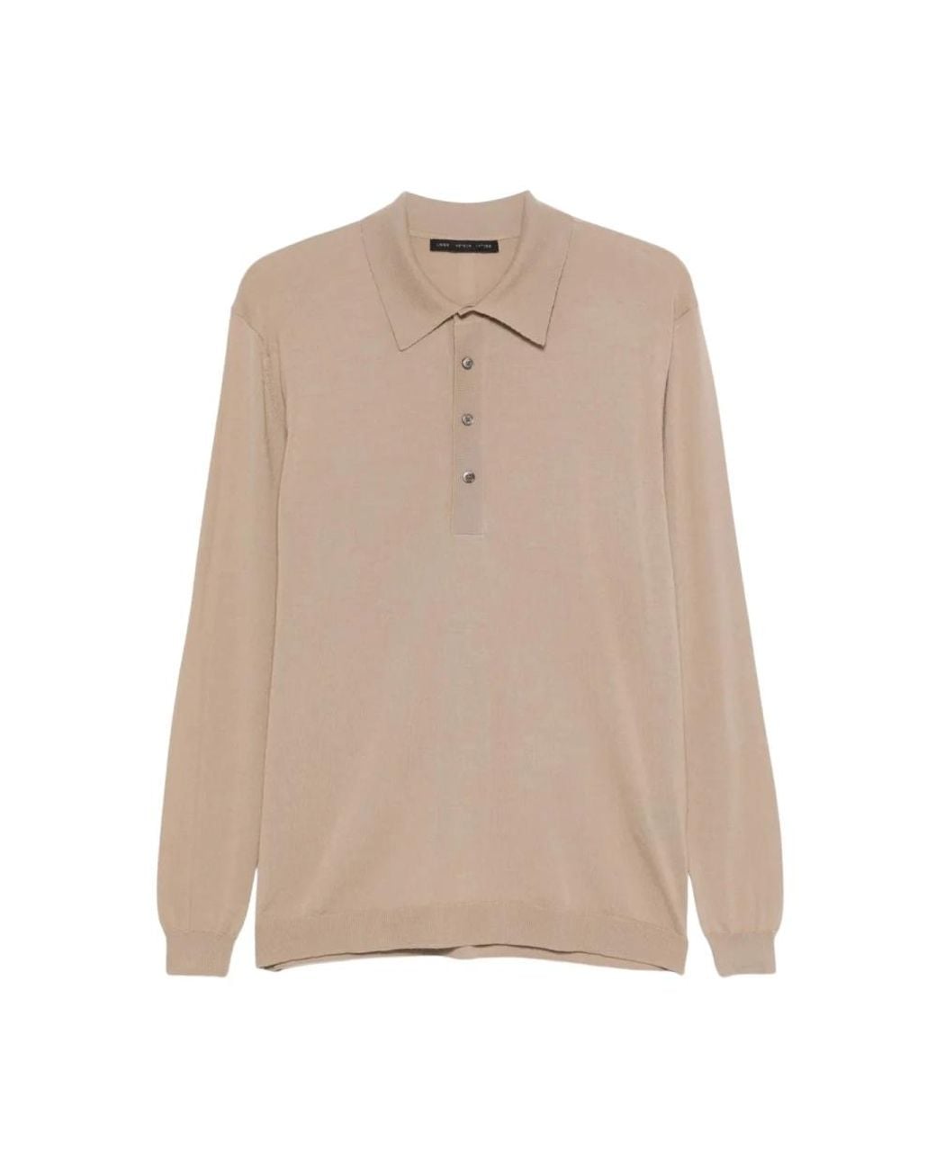 Low Brand Natural Polo Shirts for men