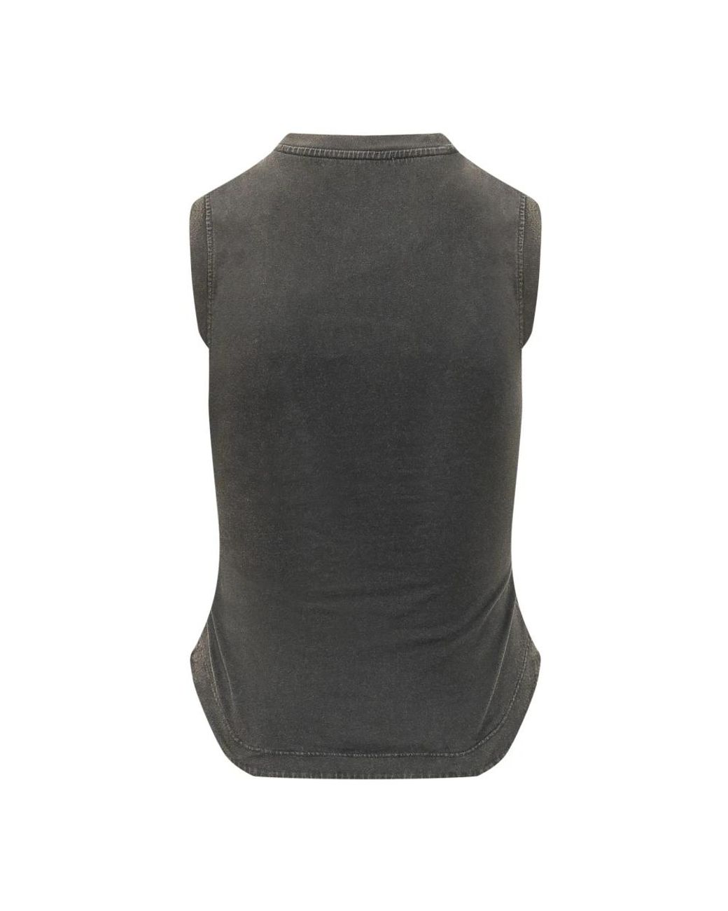The Attico Gray Sleeveless Tops