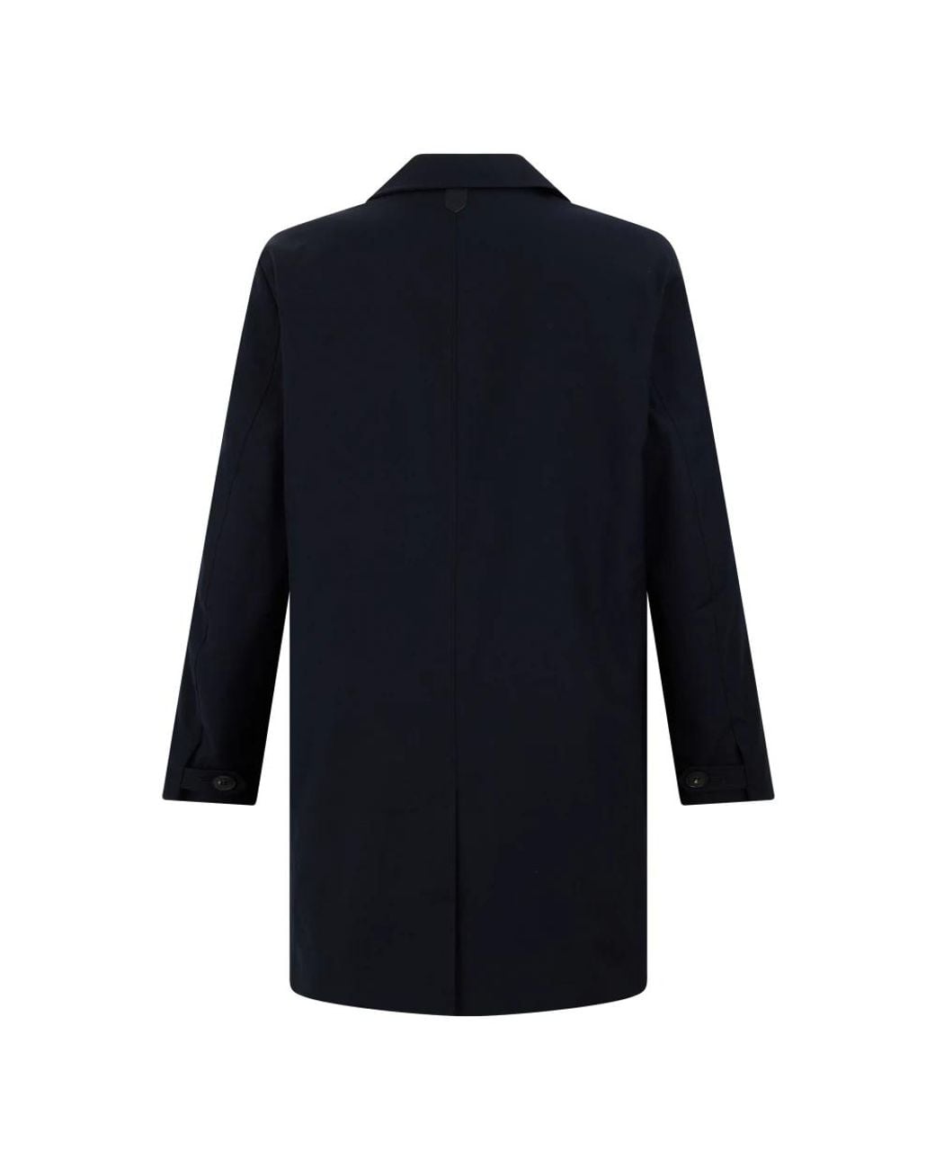 Single-Breasted Coats Canali de hombre de color Blue