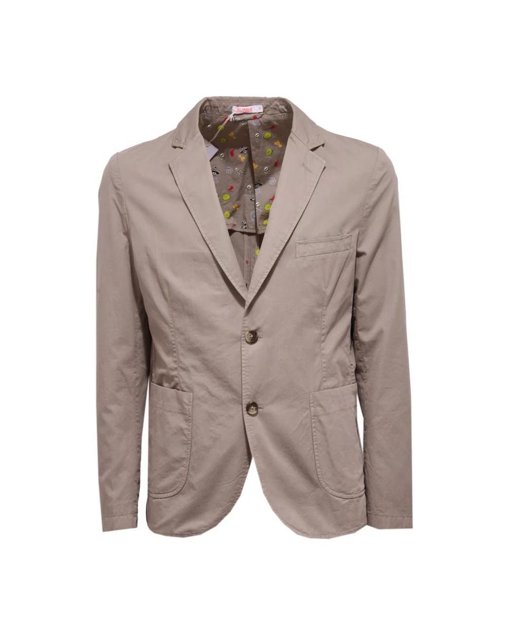 Sun 68 Blazers in het Gray voor heren