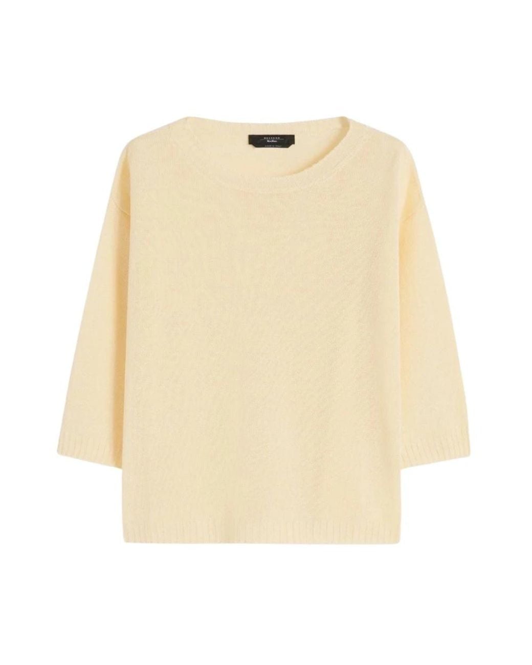Weekend by Maxmara Natural Round-Neck Knitwear