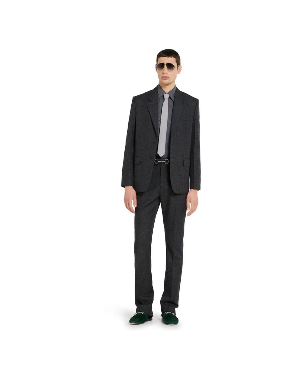 Gucci Gray Suit Trousers for men