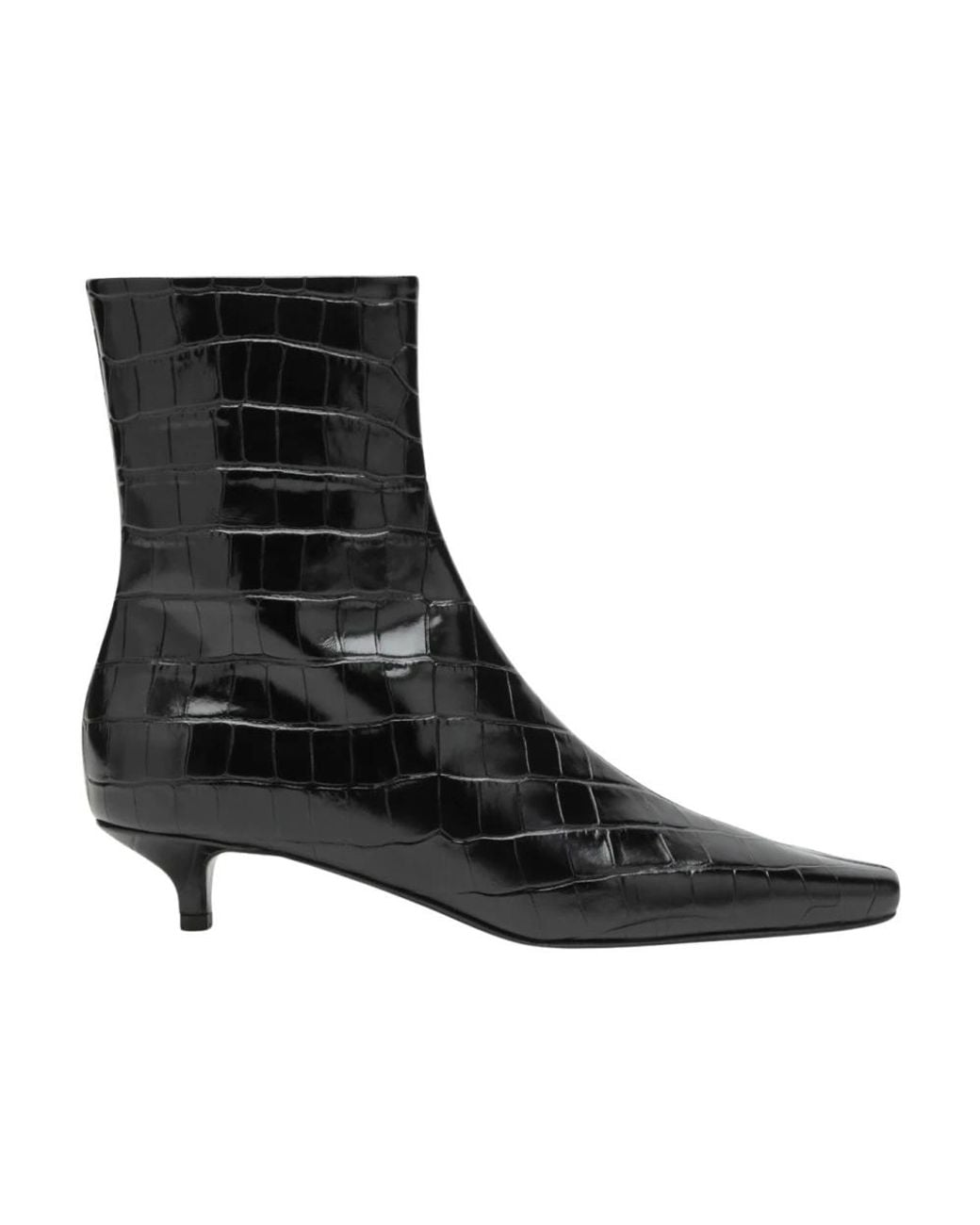 Totême Black Ankle Boots