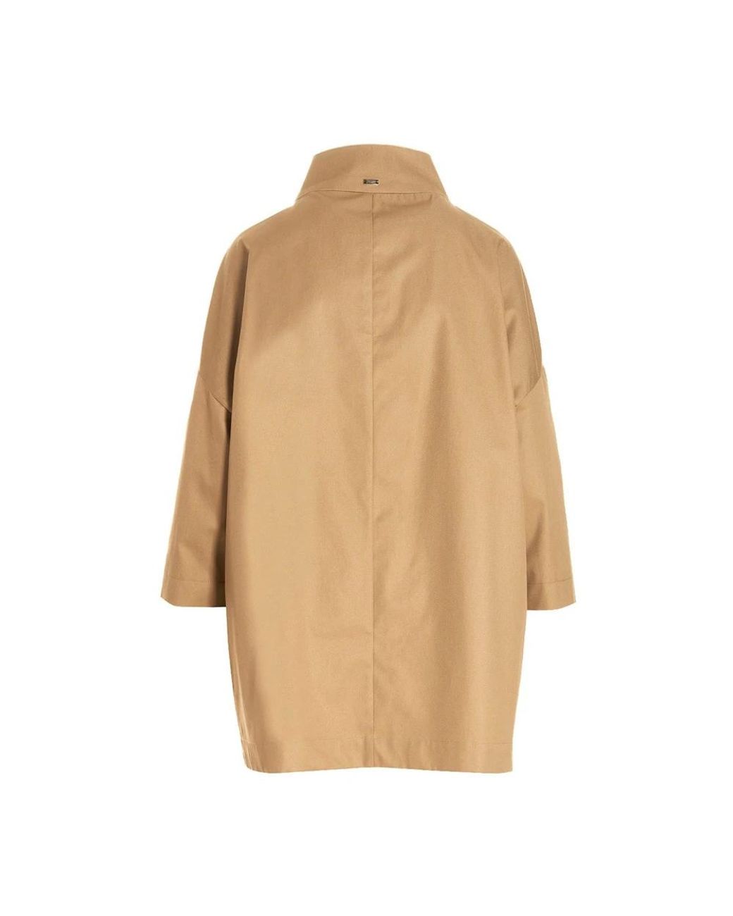 Single-Breasted Coats Herno en coloris Natural