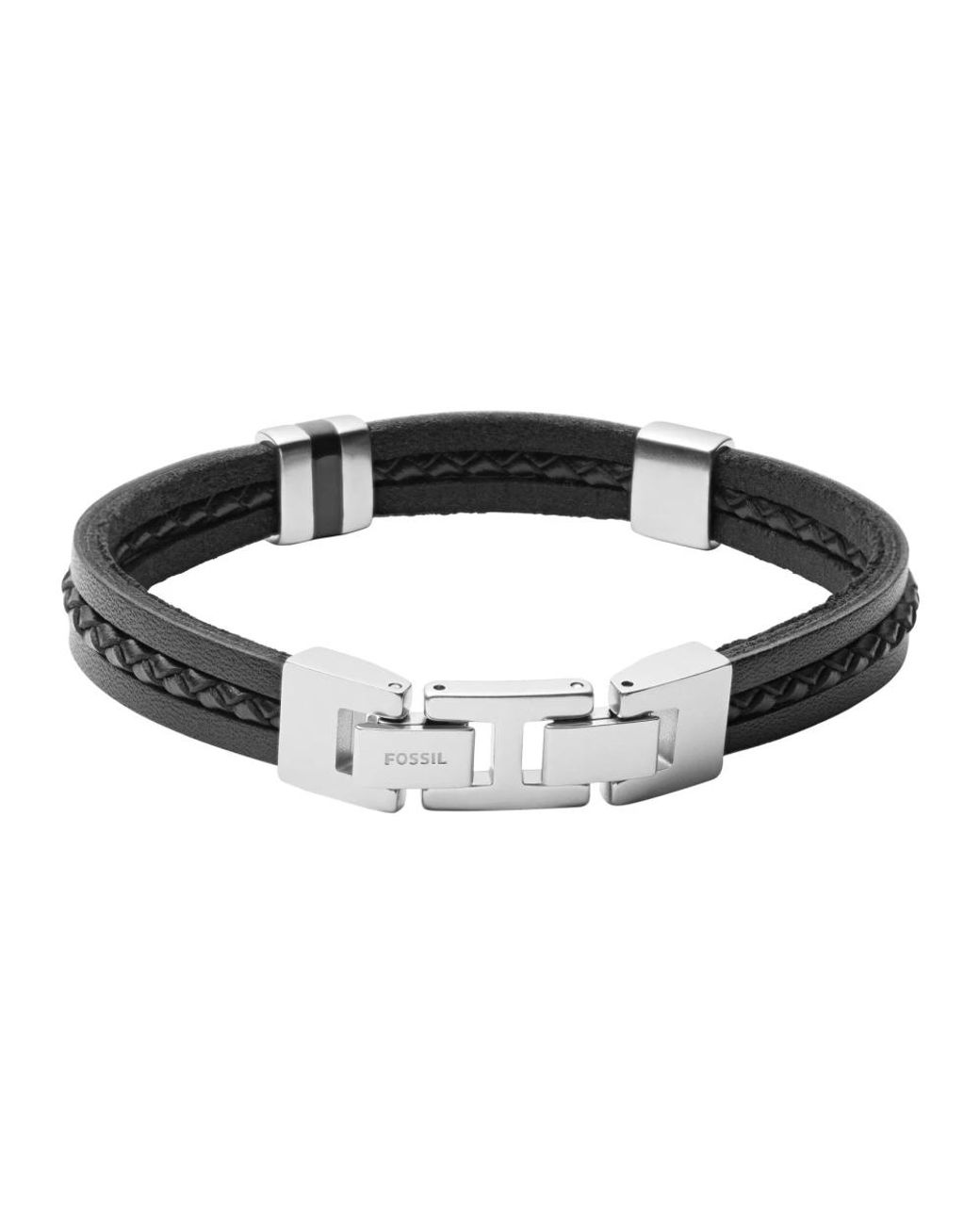 Bracelets Fossil pour homme en coloris Metallic
