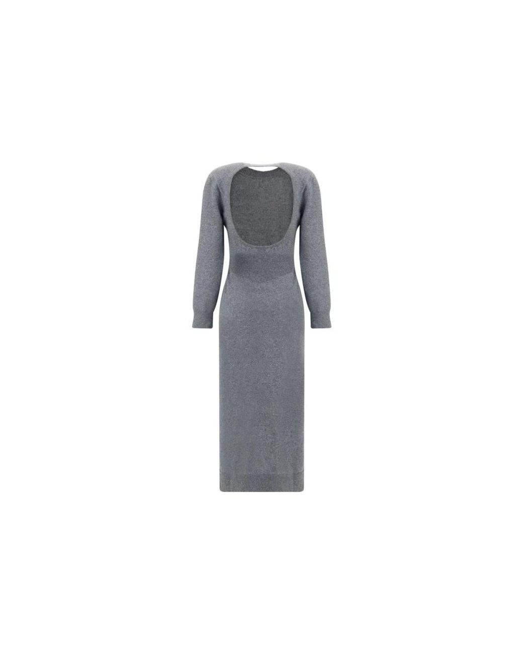 Givenchy Gray Knitted Dresses