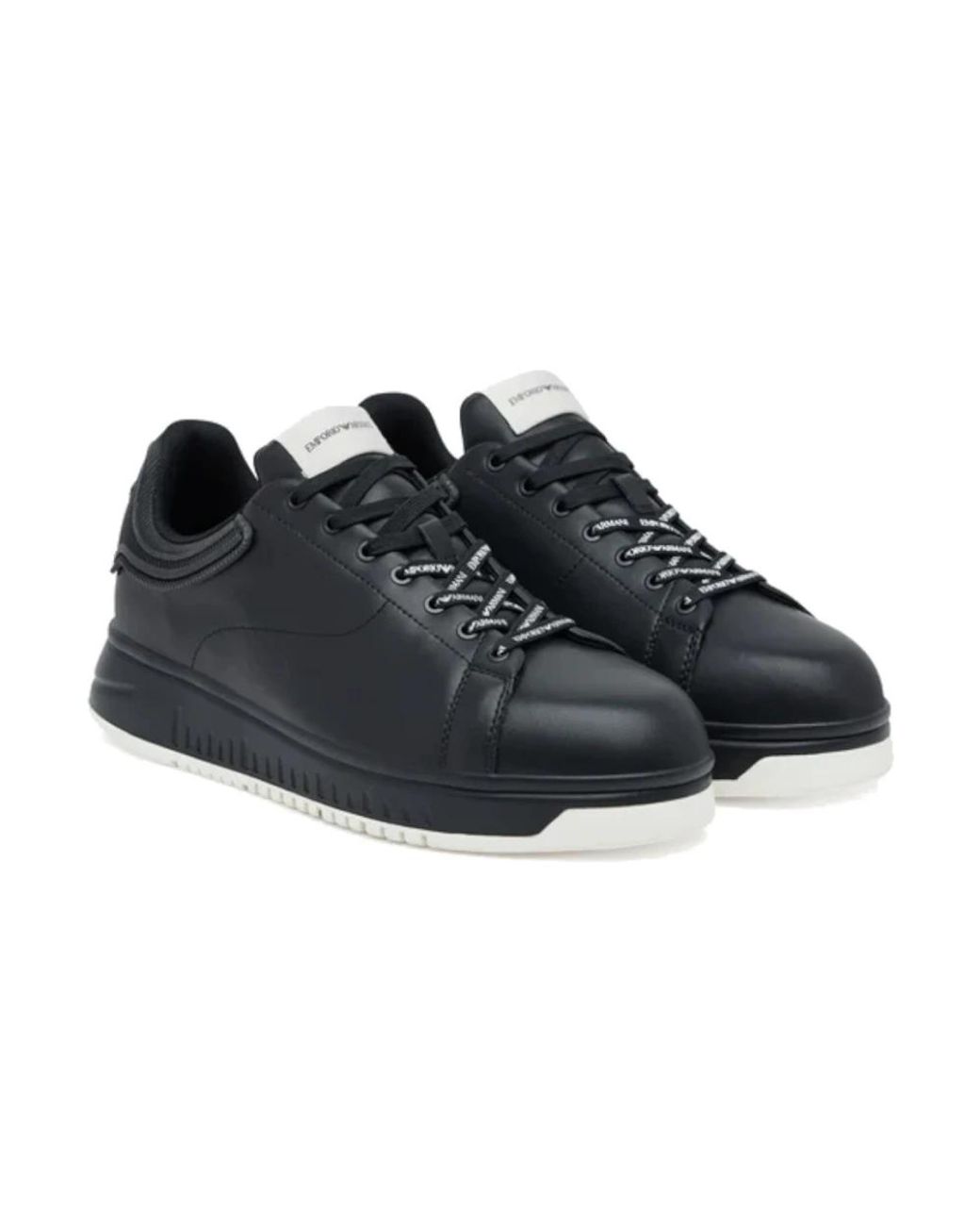 Emporio Armani Blue Sneakers for men