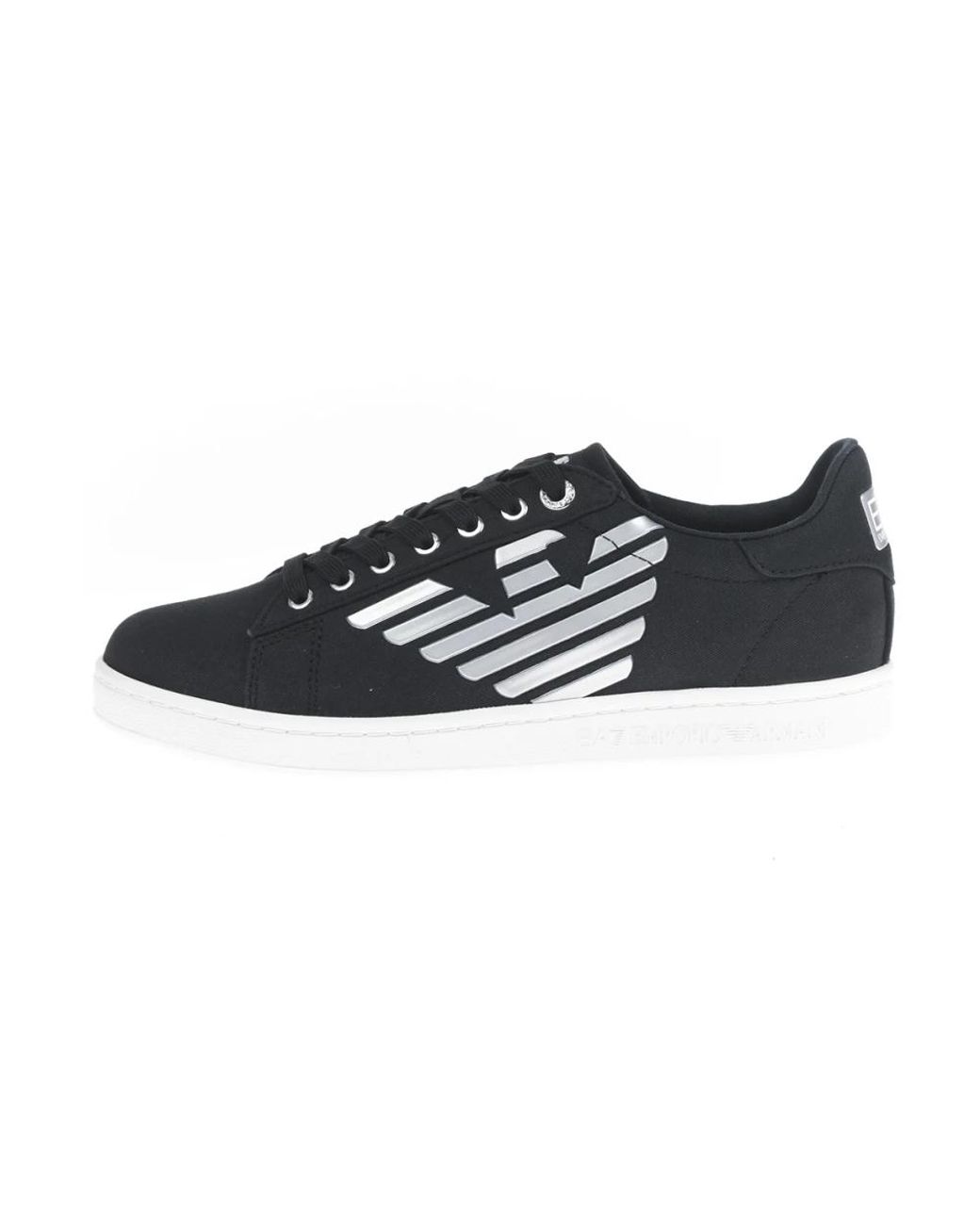 EA7 Black Sneakers for men