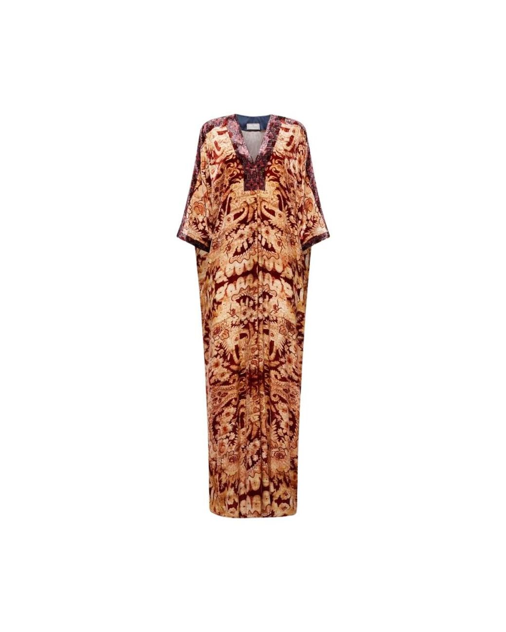 Pierre Louis Mascia Orange Maxi Dresses