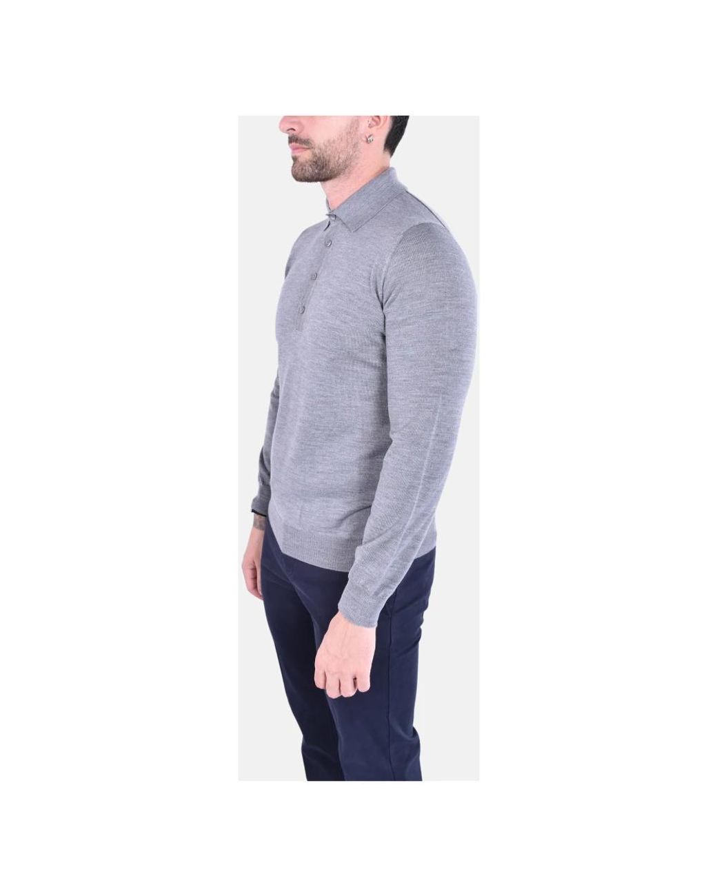 Kangra Blue Polo Shirts for men