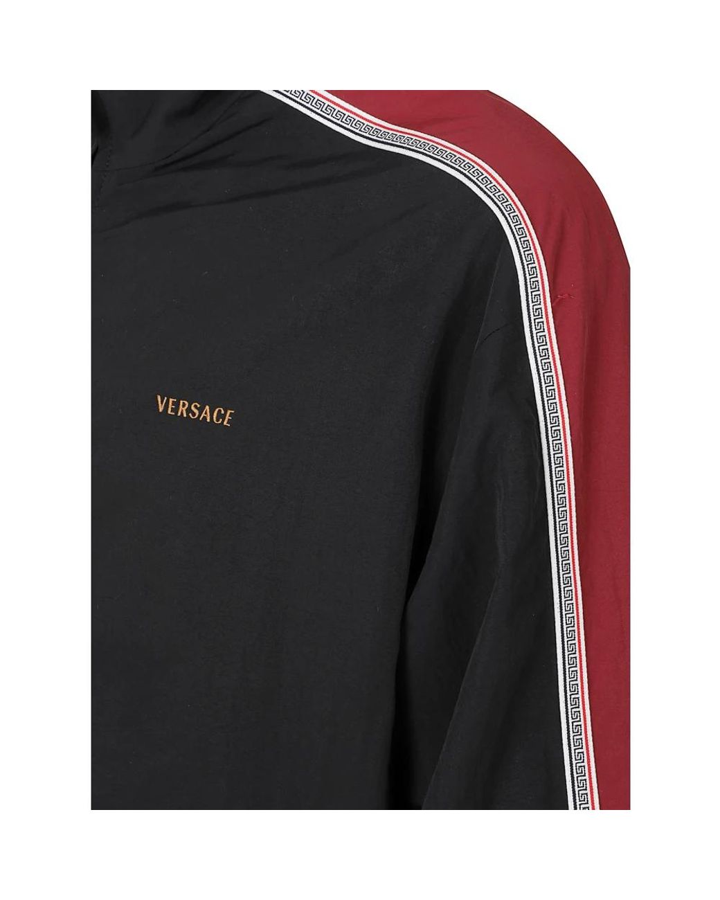 Zip-Throughs di Versace in Black da Uomo