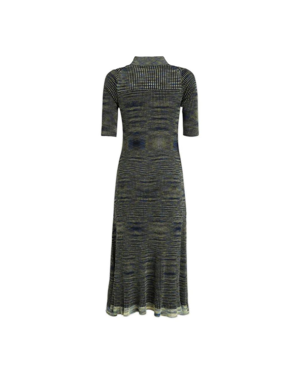 Proenza Schouler Green Knitted Dresses