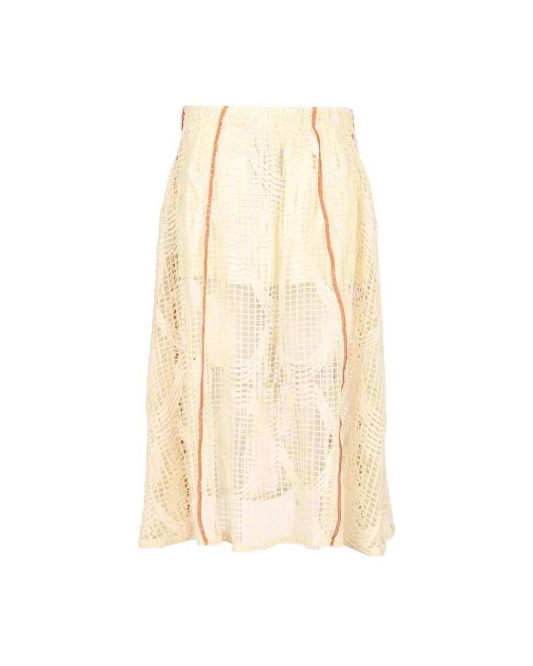 DURAZZI MILANO Natural Midi Skirts