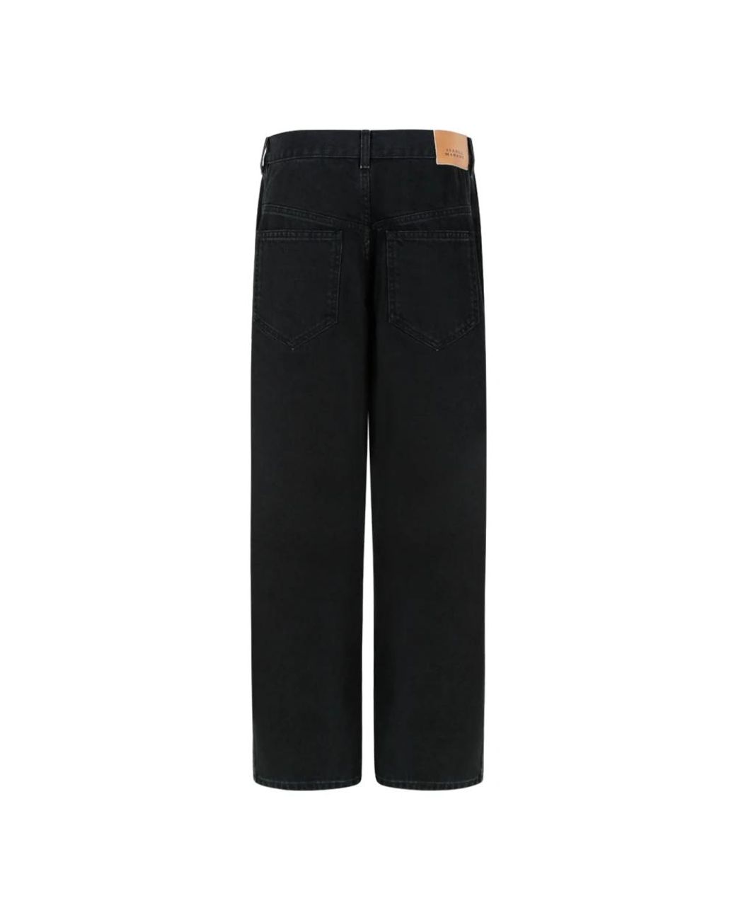 Isabel Marant Black Straight Fit Jeans