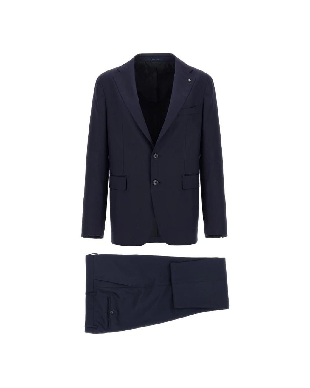 Tagliatore Blue Single Breasted Suits for men