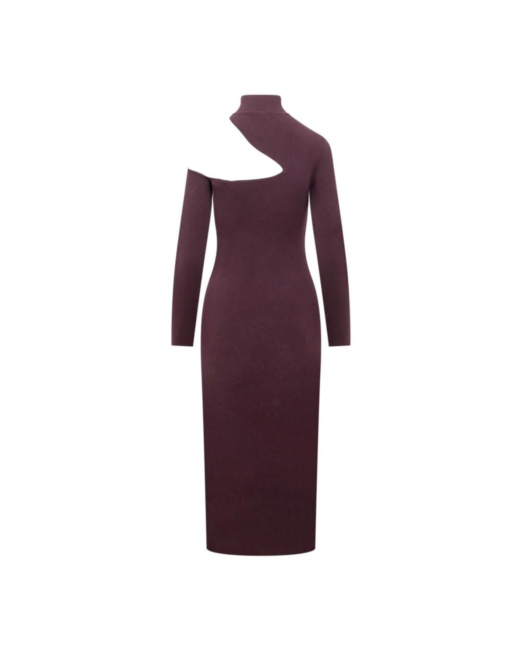 P.A.R.O.S.H. Purple Knitted Dresses