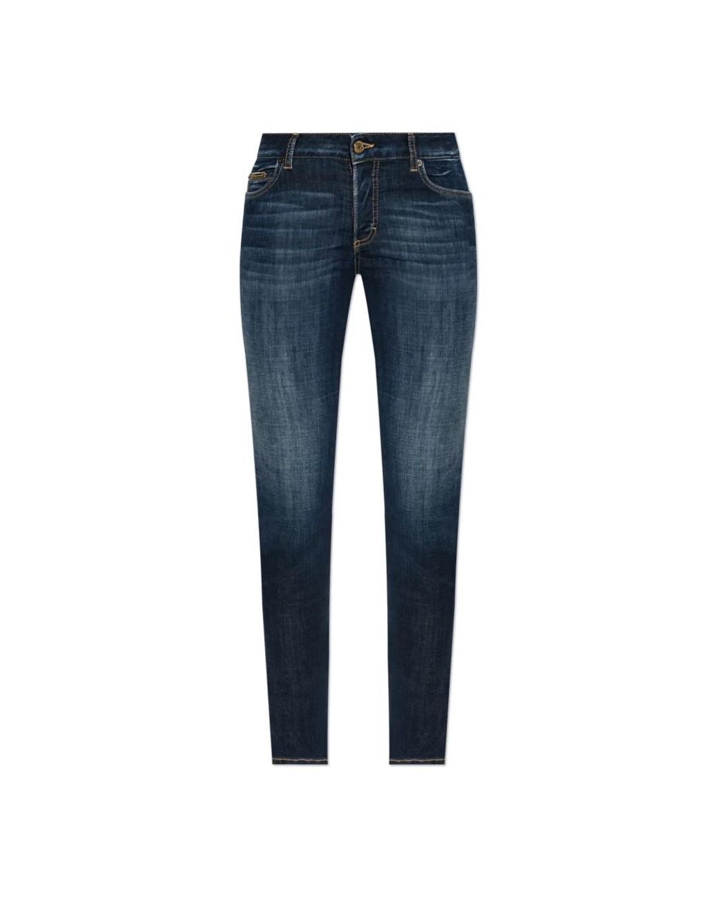 DSquared² Blue Skinny Fit Jeans