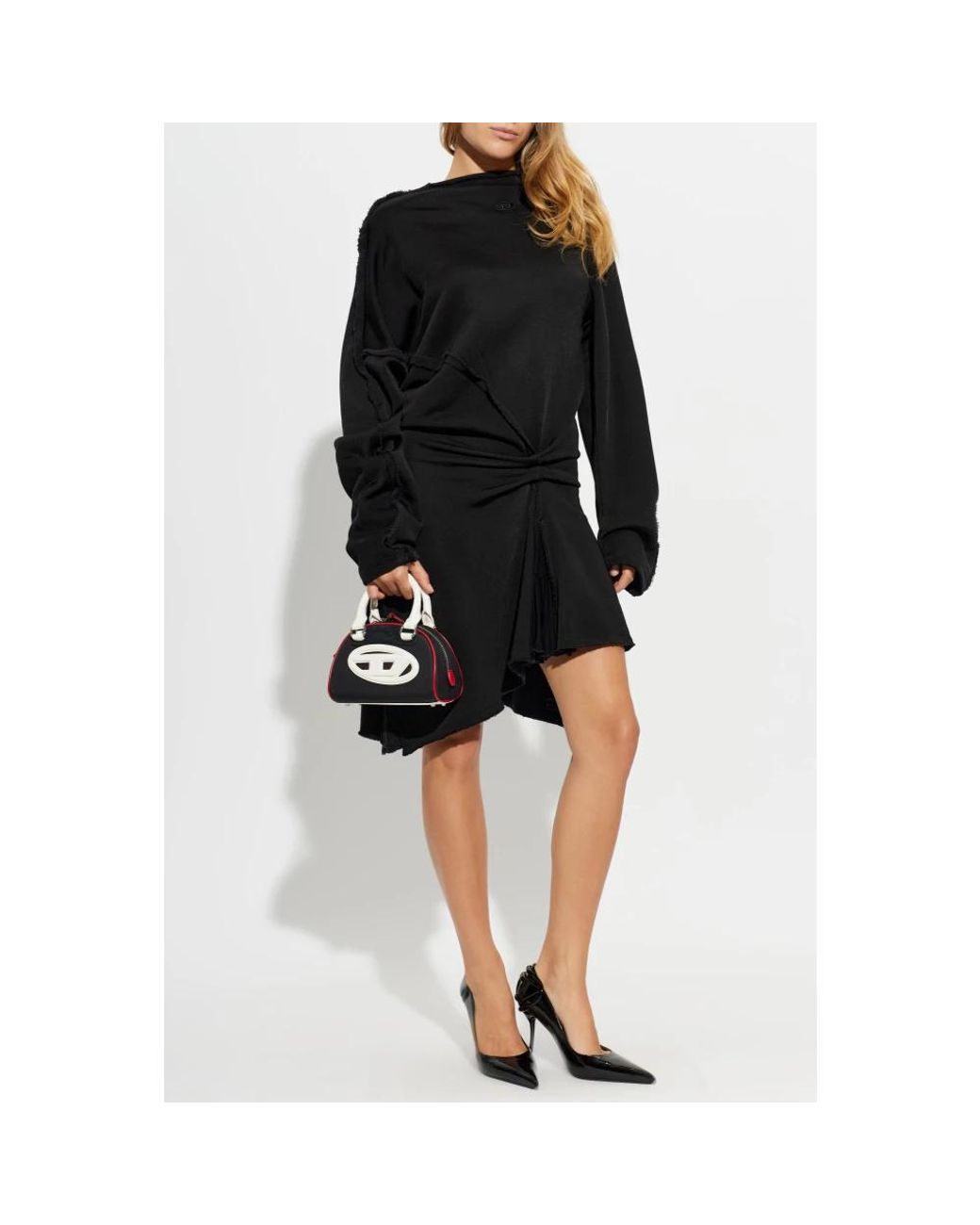 DIESEL Black Short Dresses