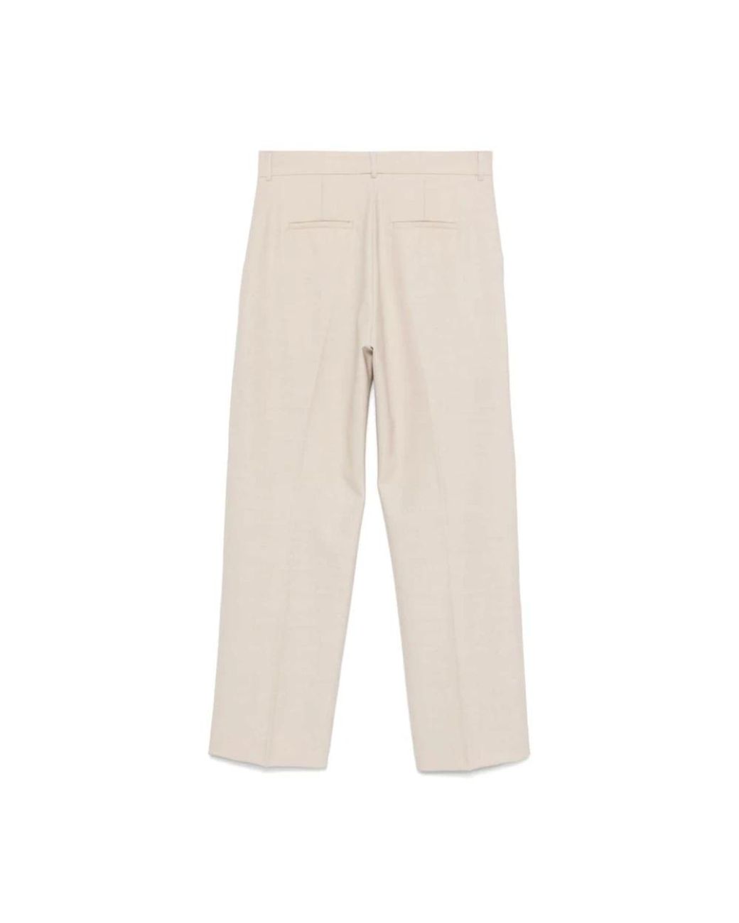 Antonelli Natural Straight Trousers