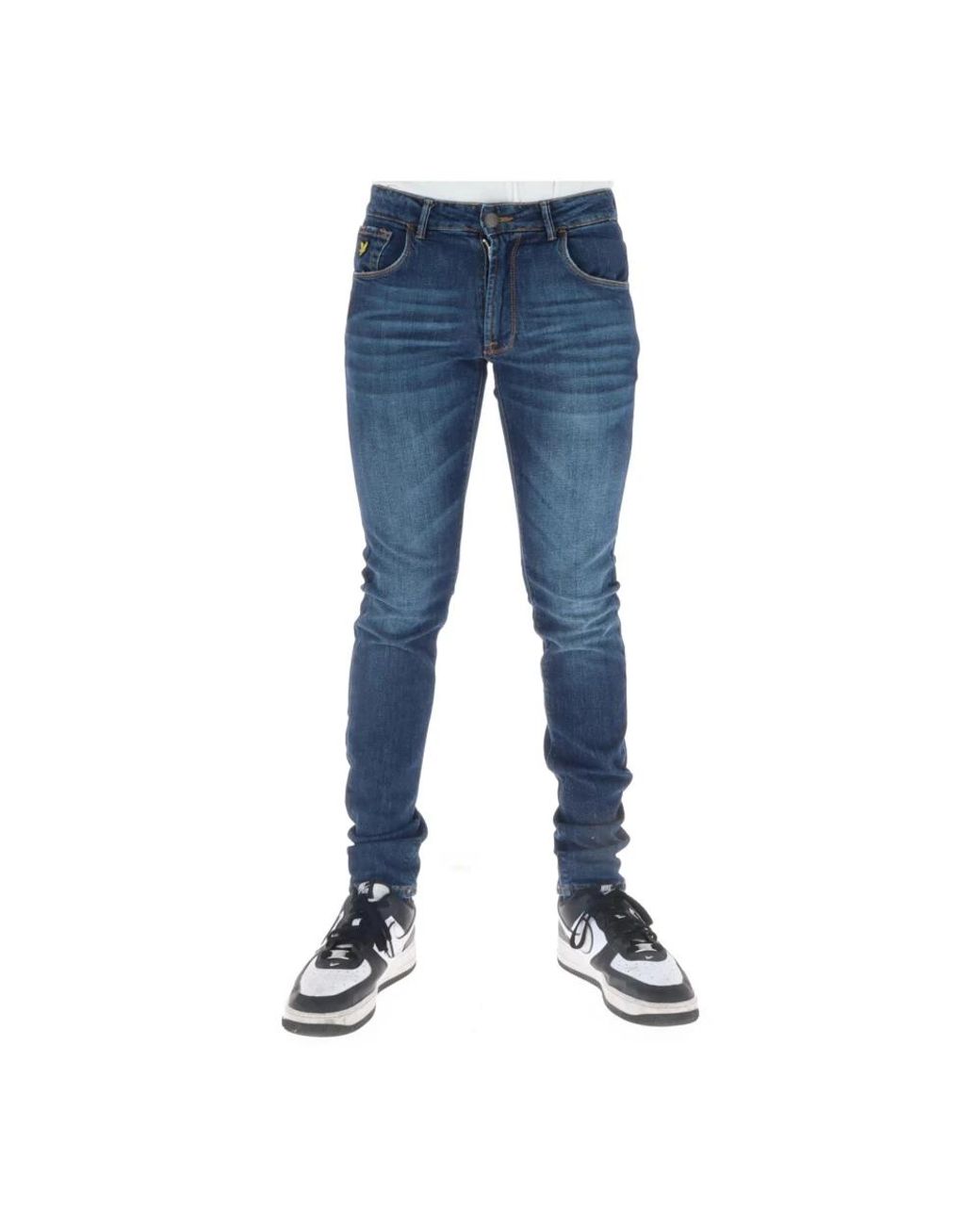 Lyle & Scott Blue Slim-Fit Jeans for men