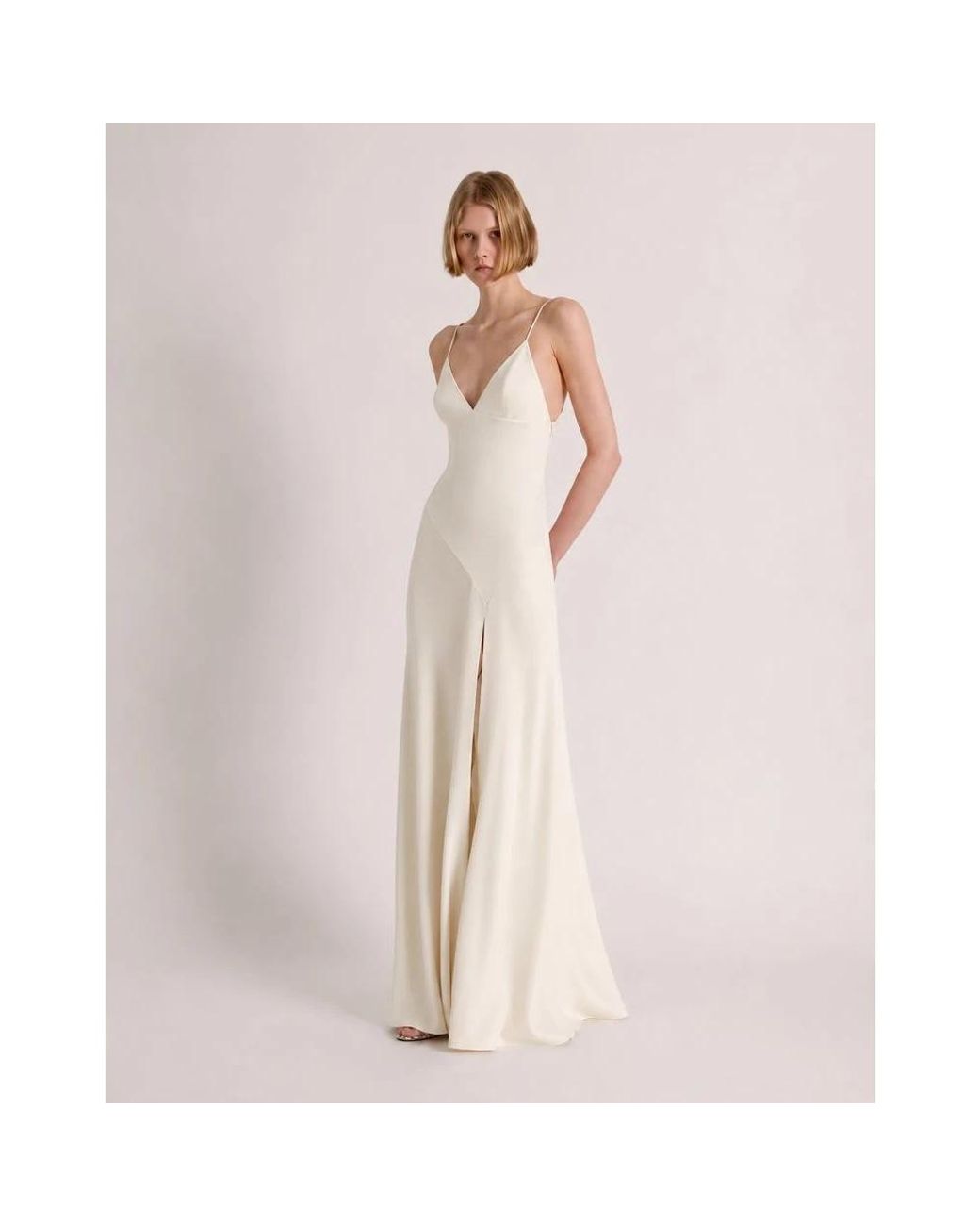 Alberta Ferretti White Gowns