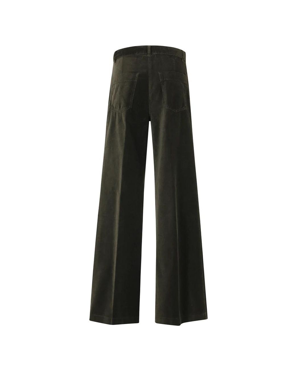 Aspesi Black Wide Trousers