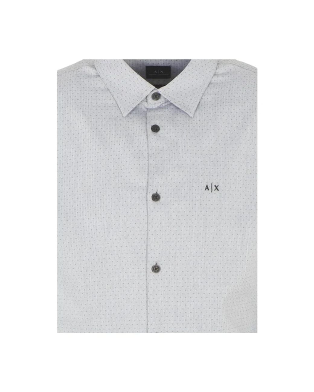 ARMANI EXCHANGE Gray Casual Shirts for men