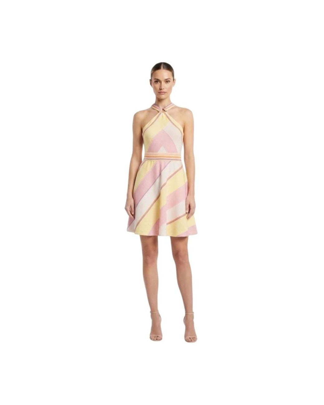 Nenette White Knitted Dresses
