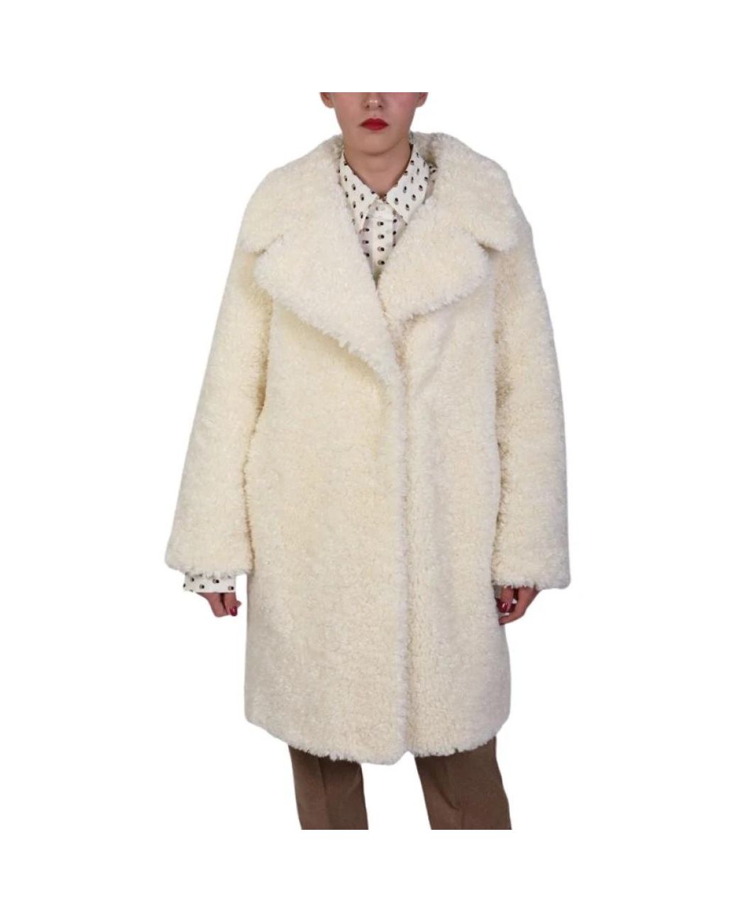 Marella Natural Single-Breasted Coats