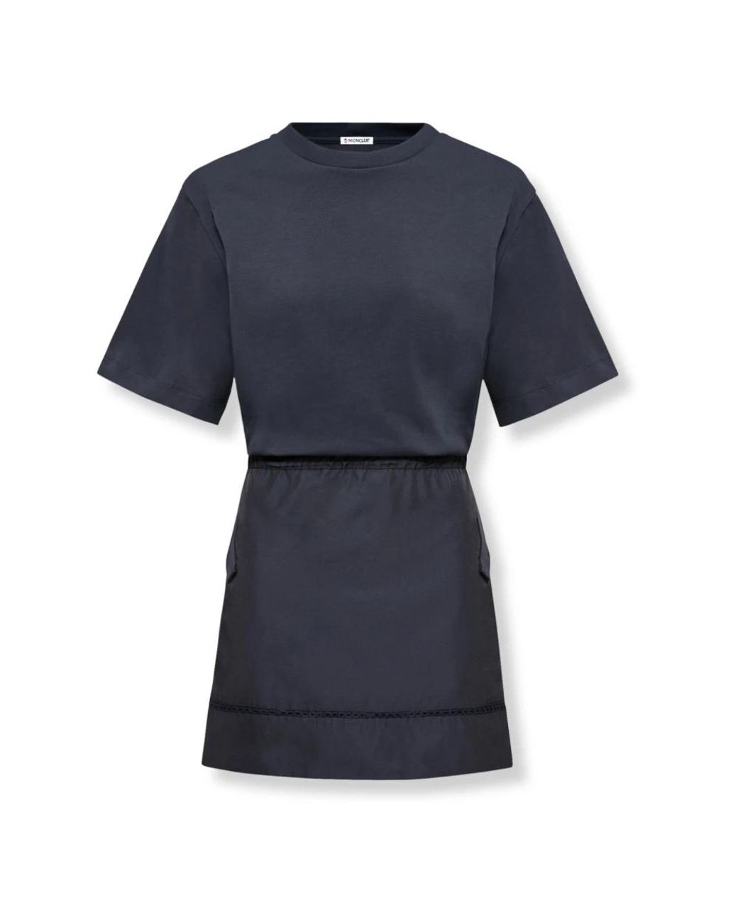 Moncler Blue Short Dresses