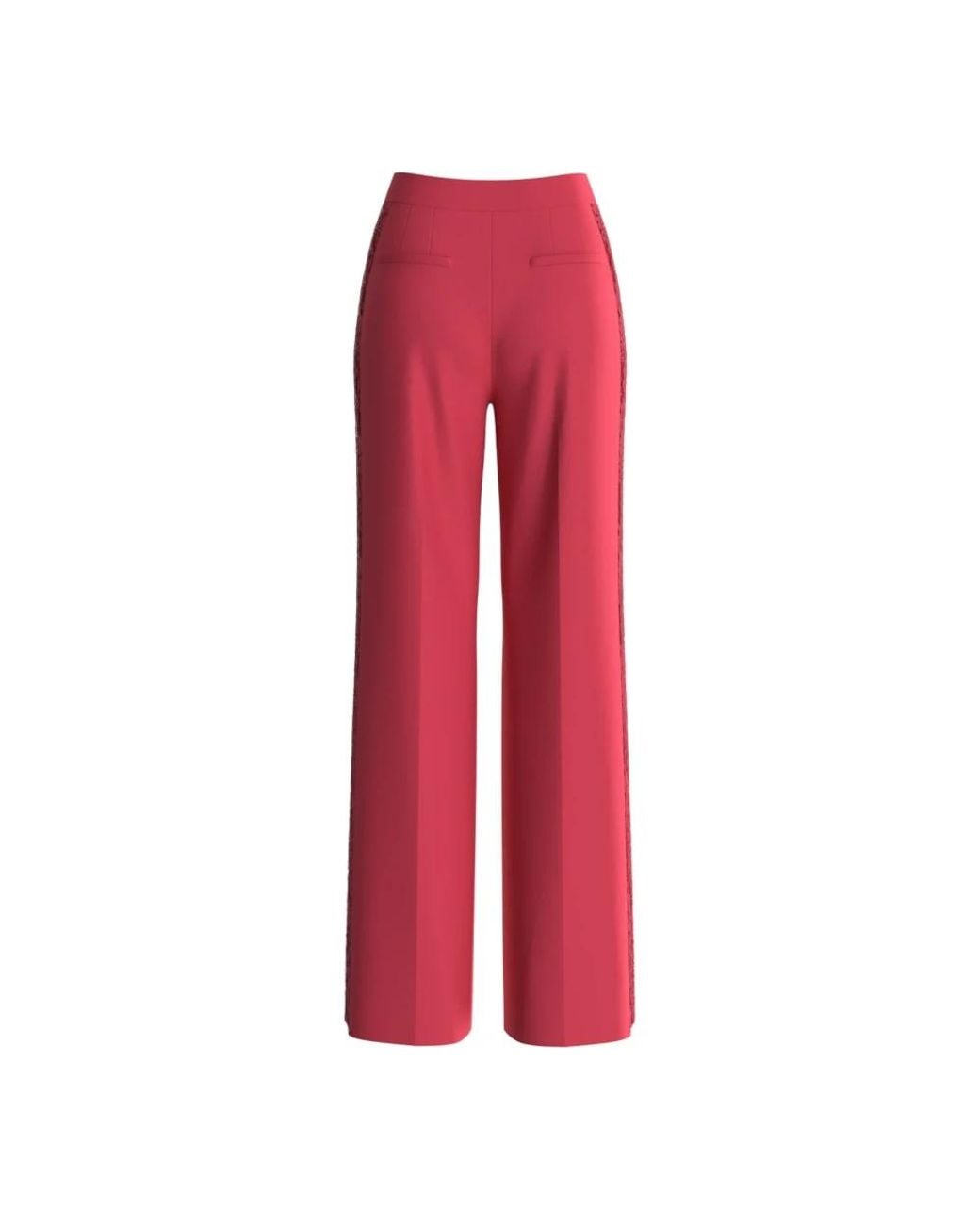 Guess Red Wide Trousers
