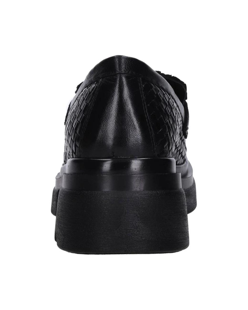 Emanuélle Vee Black Loafers