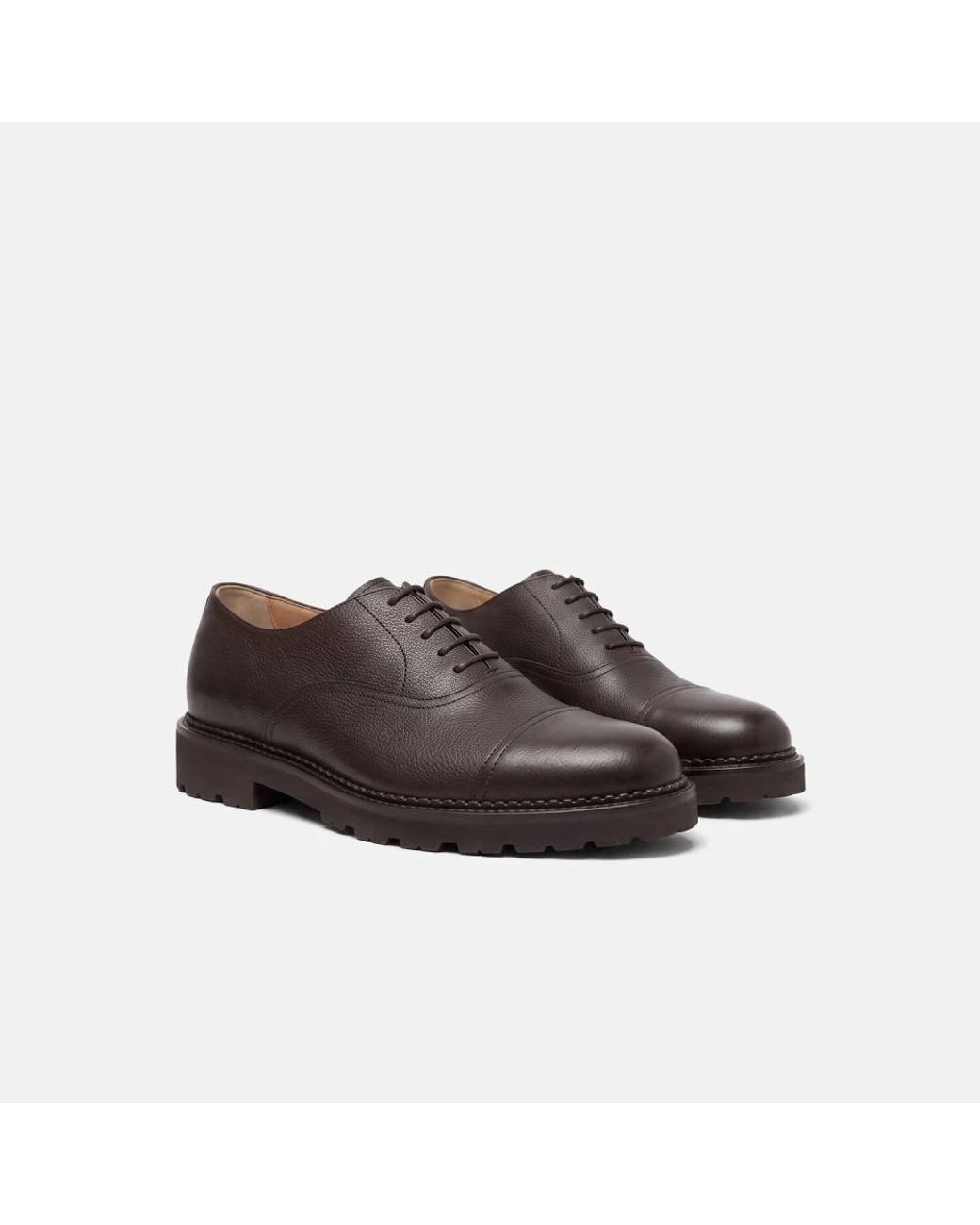 Scarosso Brown Dress Shoes for men