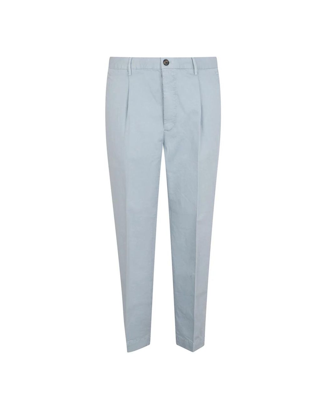 Incotex Blue Suit Trousers for men