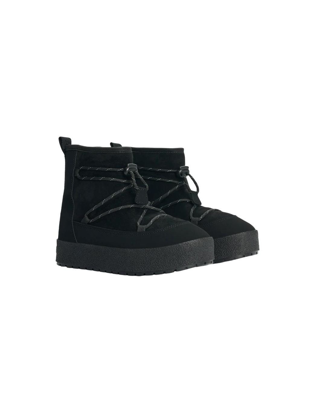 Tretorn Black Winter Boots
