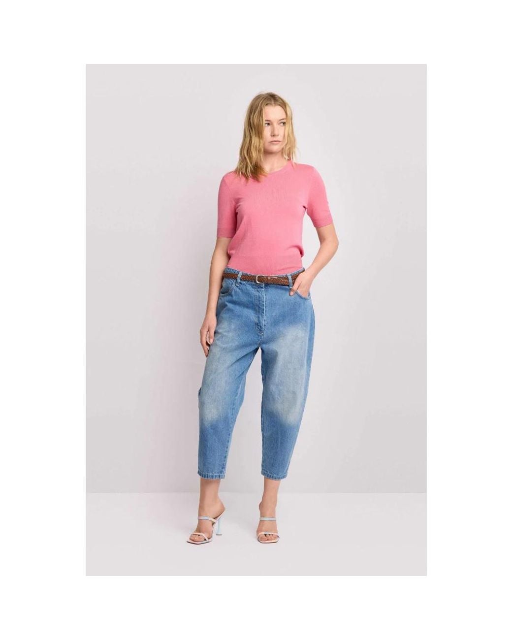 Kocca Blue Cropped Jeans