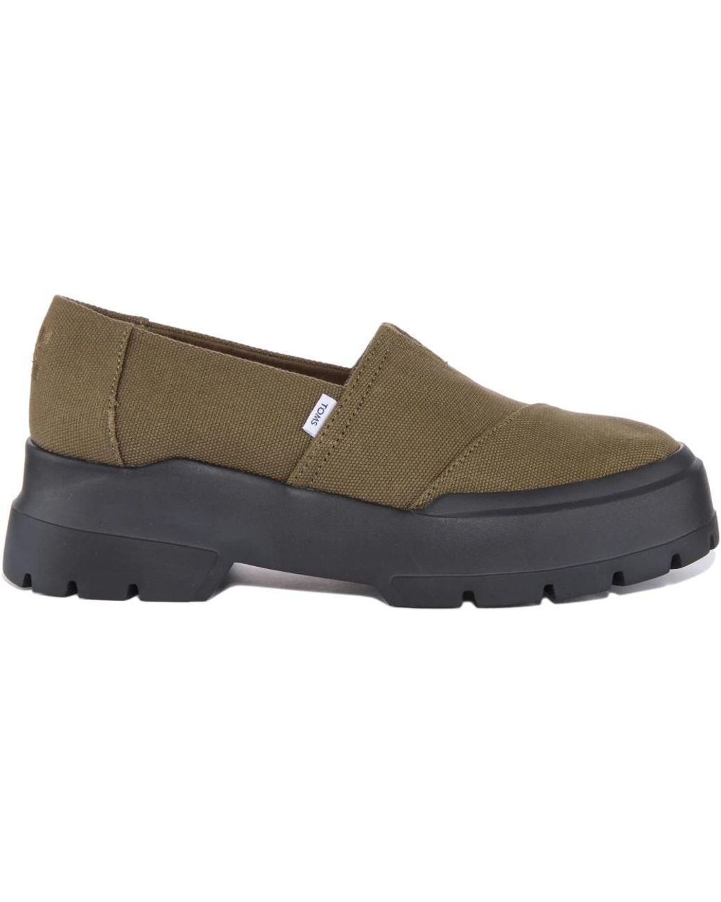 TOMS Gray Loafers