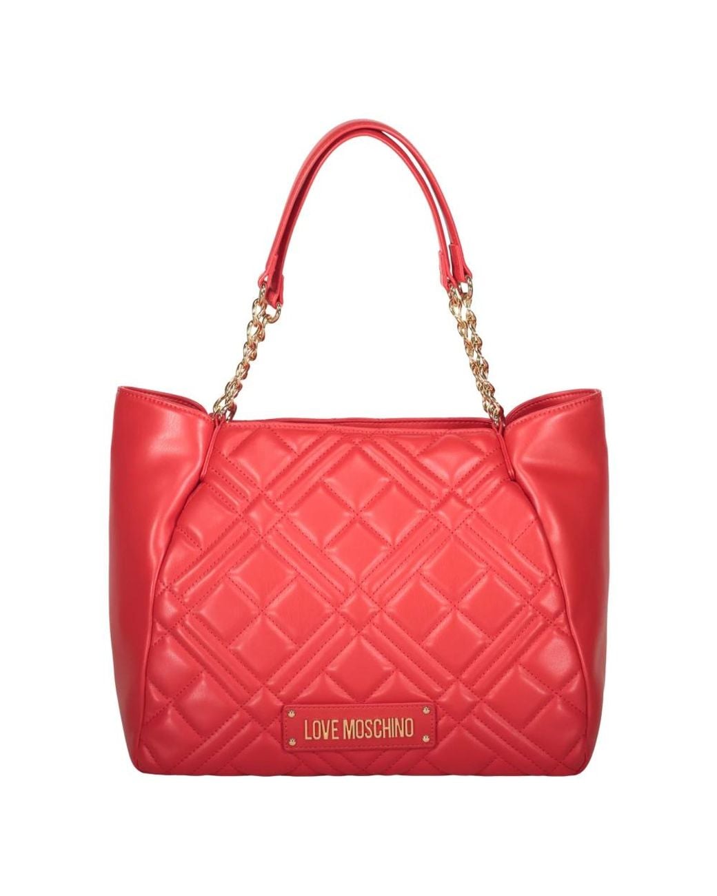 Love Moschino Red Shoulder Bags