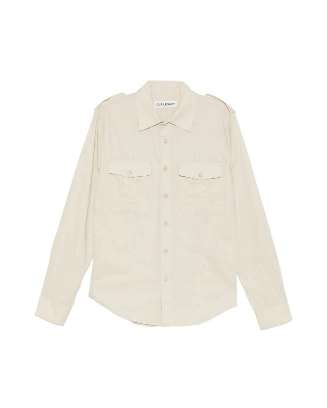 Our Legacy White Casual Shirts for men