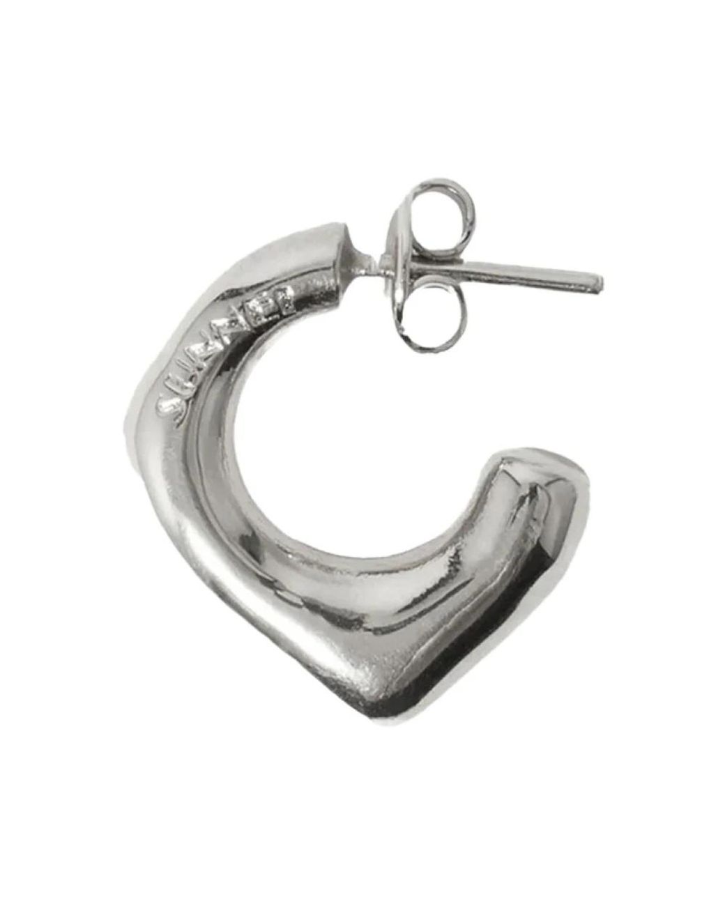 Sunnei Metallic Single Metallized Earring