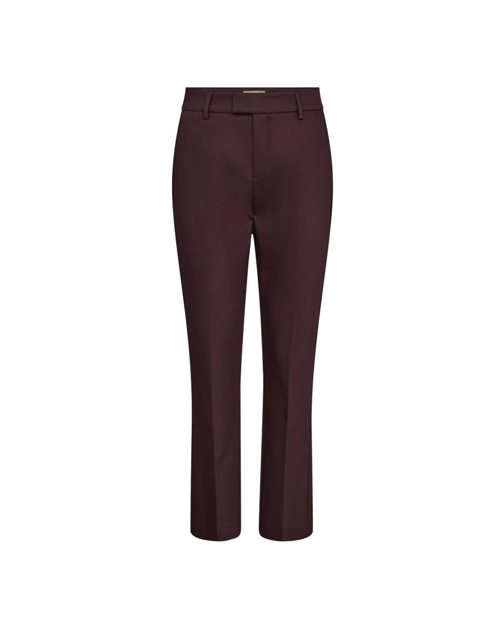 Mos Mosh Purple Slim-Fit Trousers