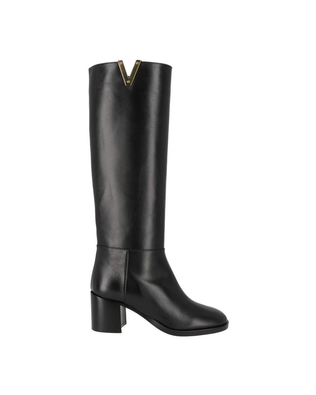 Via Roma 15 Black High Boots