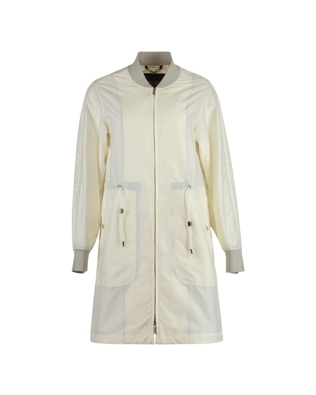 Single-Breasted Coats Moorer de color White