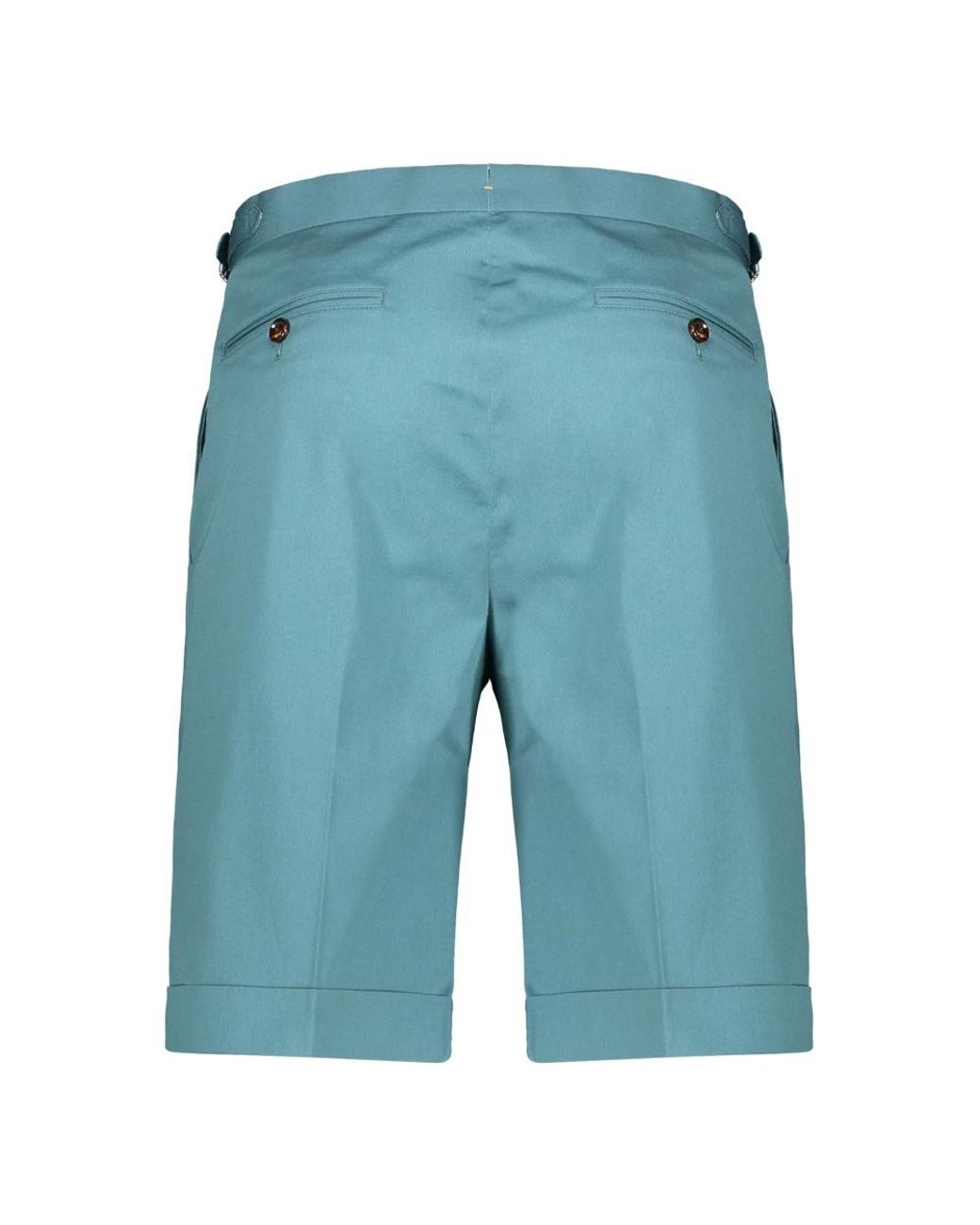 Moorer Blue Casual Shorts for men