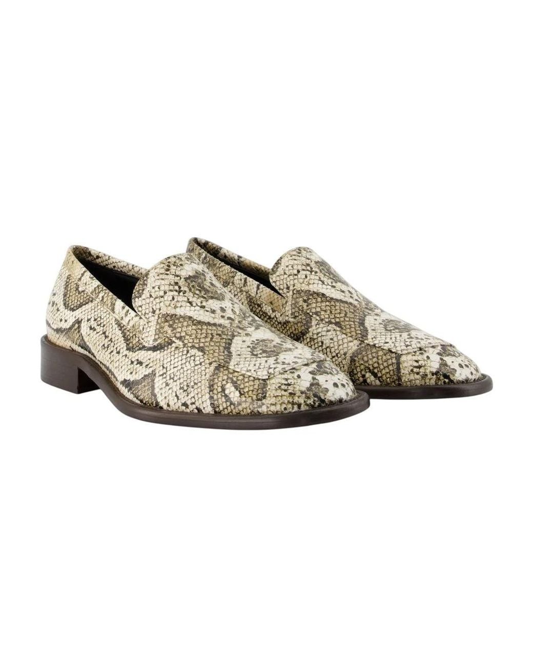 Acne Natural Loafers