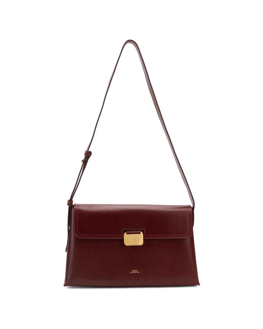 A.P.C. Red Shoulder Bags