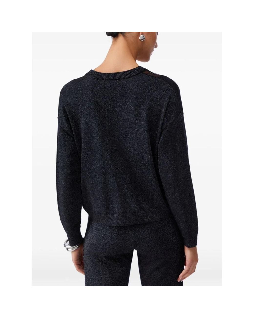 Liu Jo Black V-Neck Knitwear